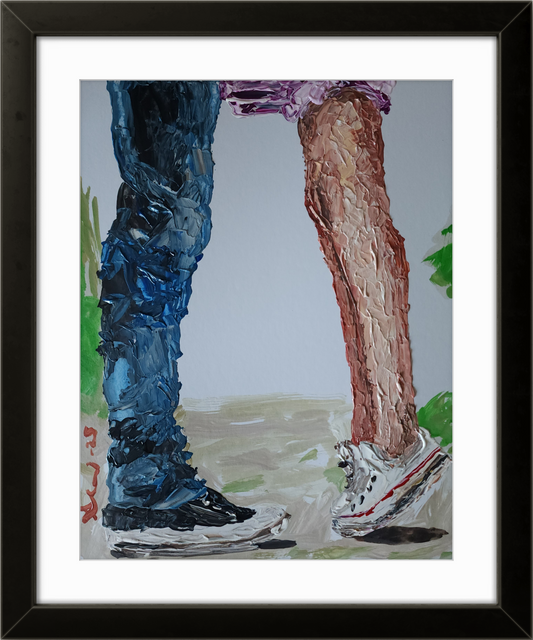Couple Kiss 11×14 inch