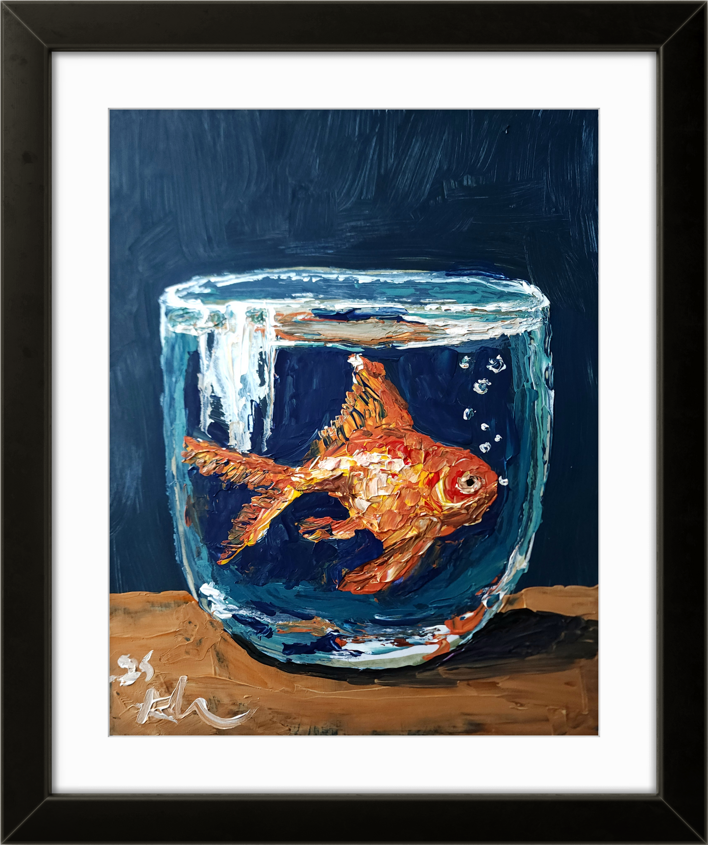 Goldfish 11×14 inch