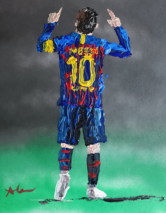 Messi 11x14 inch