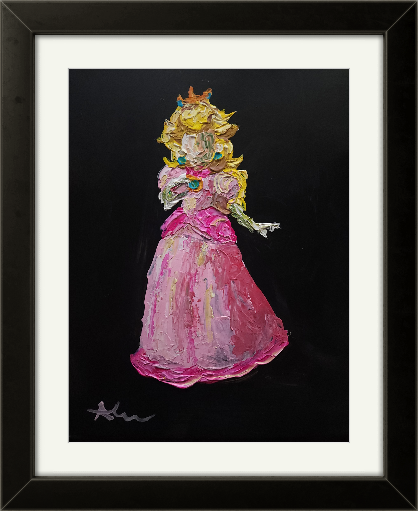 Peach 11x14 inch