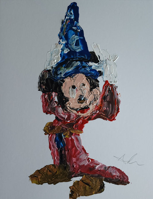 Mickey Sorcerer 11x14 inch