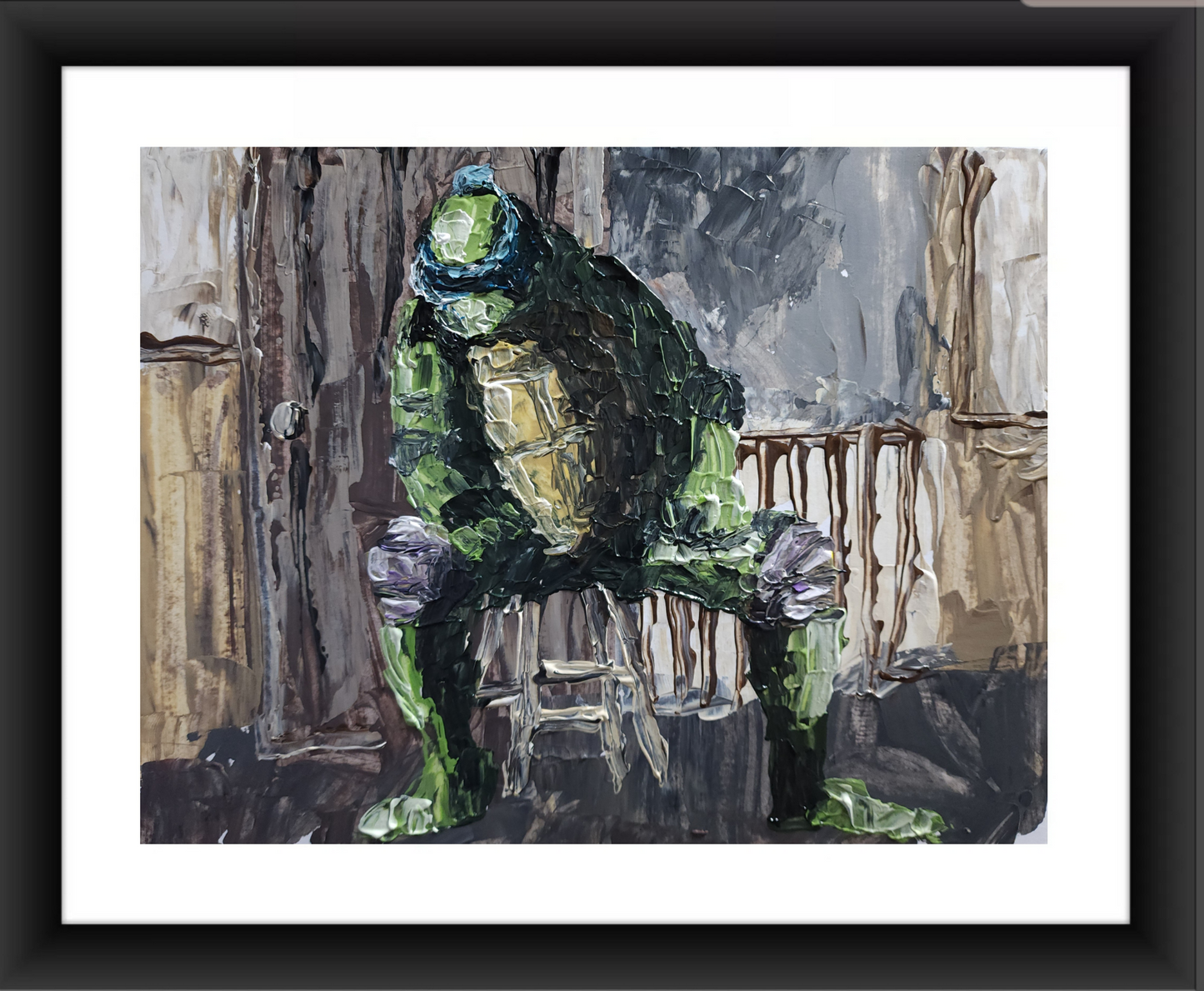 TMNT 1989 Leo 11x14
