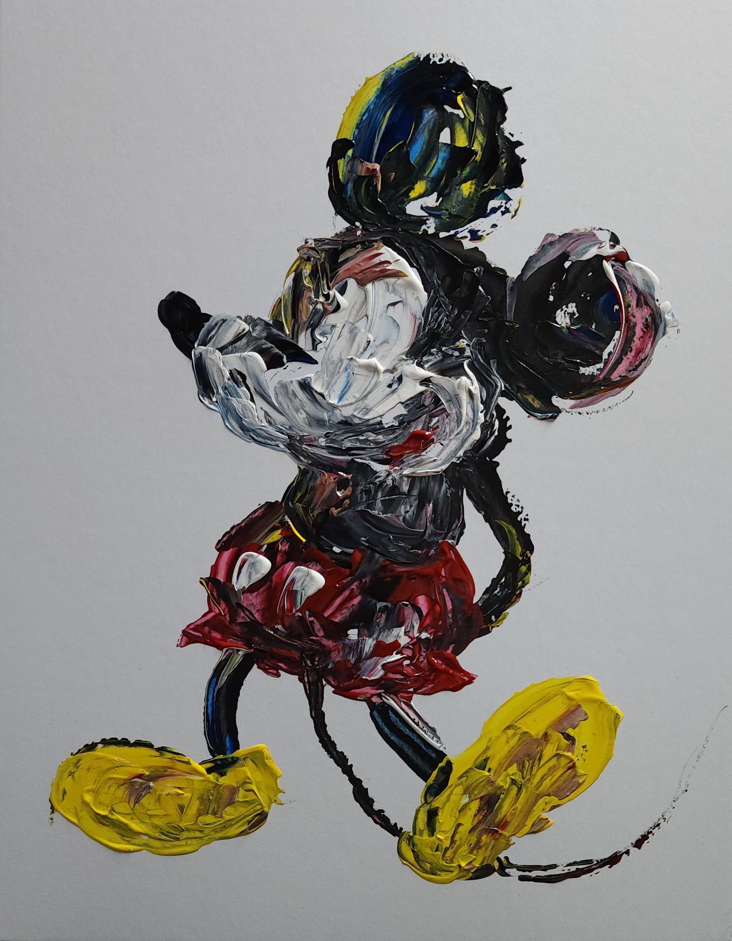 Mickey Abstract 11x14