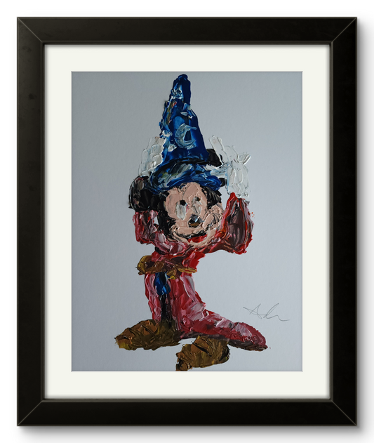 Mickey Sorcerer 11x14 inch