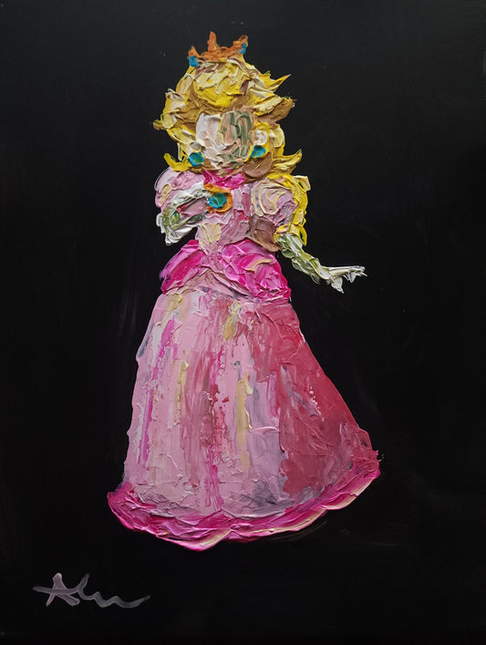 Peach 11x14 inch