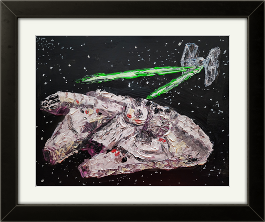 Millennium Falcon 11x14 inch