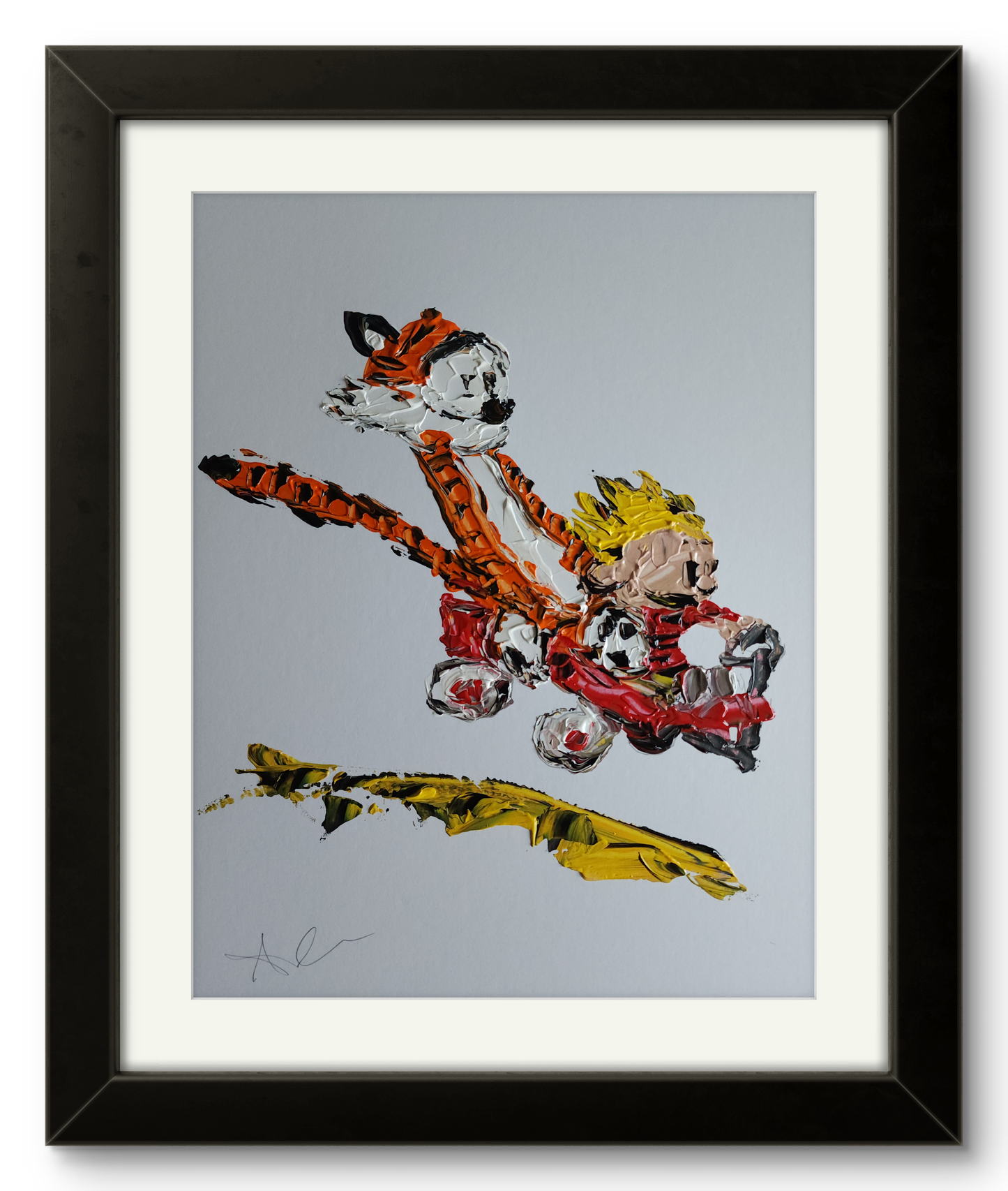 Calvin and Hobbes 11x14 inch