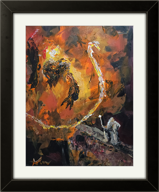 Shall Not Pass - Lord of The Rings 11x14 inch