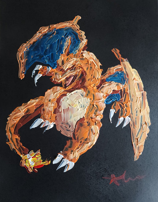 Charizard 11x14 inch
