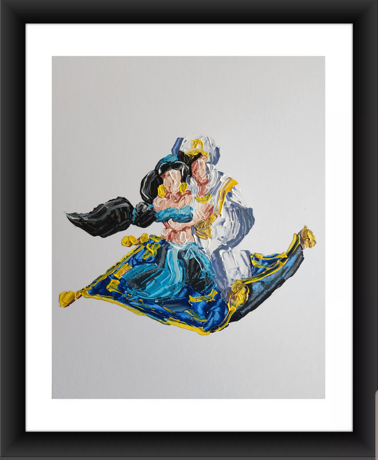 Aladdin and Jasmine Disney 11x14