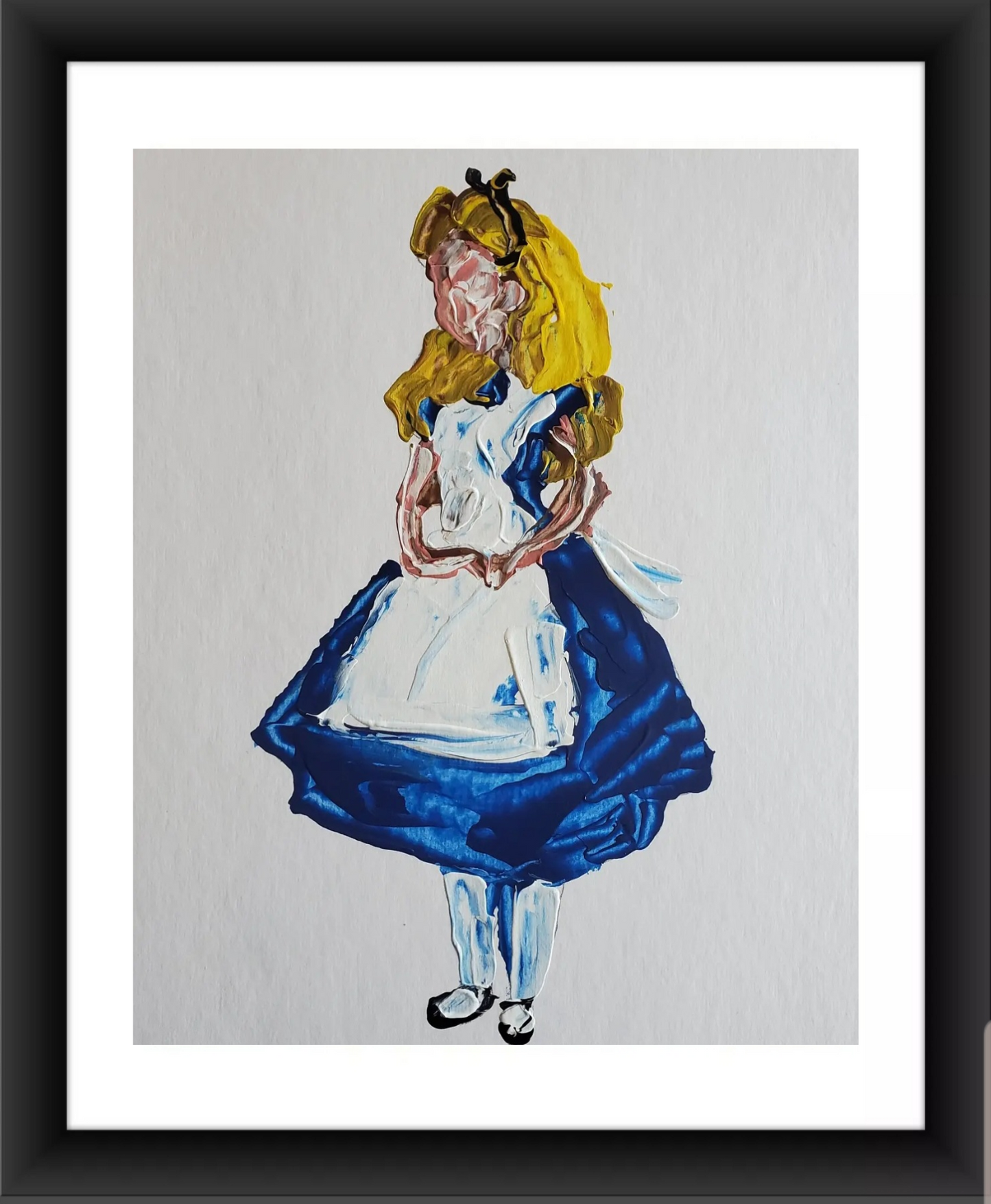 Alice in Wonderland Prints - 11x14 Unframed Wall Art Print Poster - Perfect  Alice in Wonderland Gifts and Decorations (Alice Trying to Play Croquet)