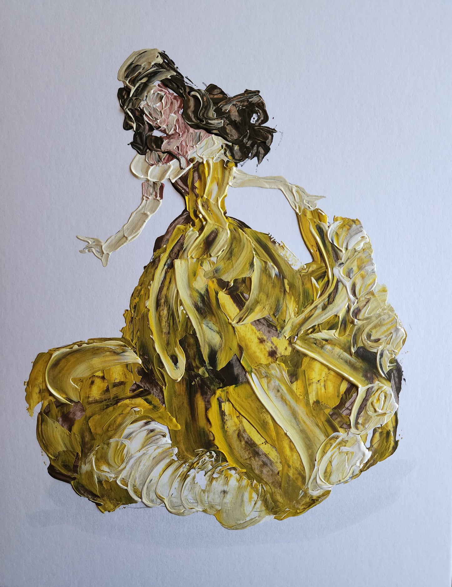 Belle Beauty and The Beast Disney 11x14