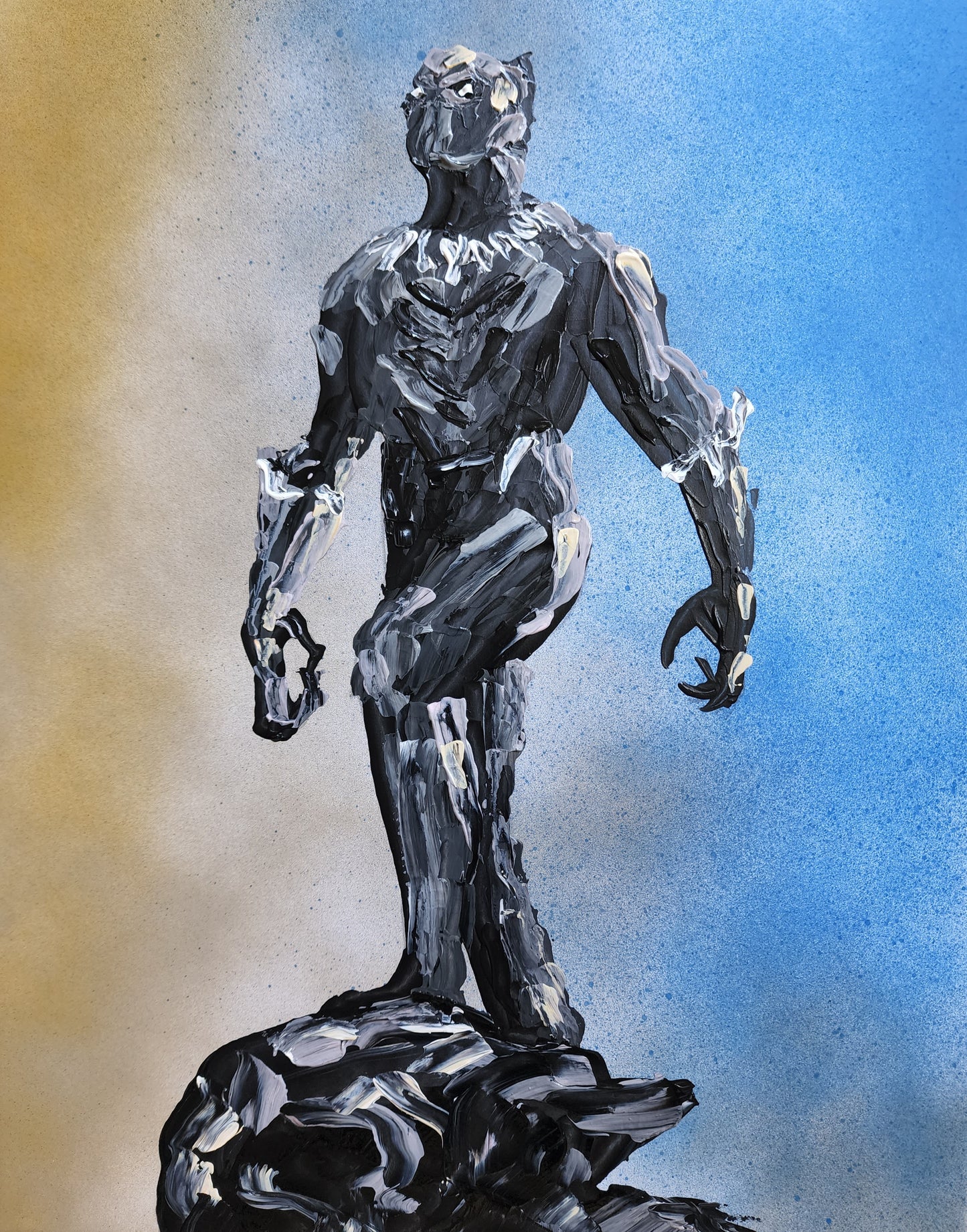Black Panther Marvel 11x14