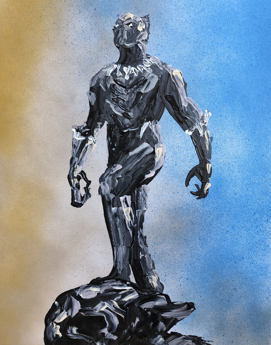 Black Panther Marvel 11x14