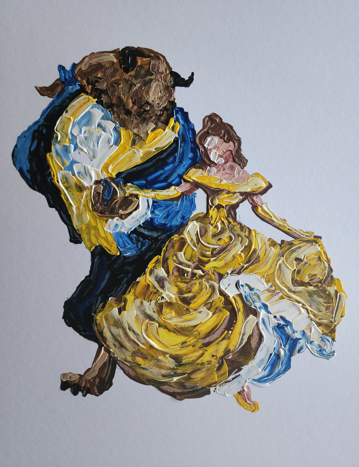 Beauty and The Beast Disney 11x14
