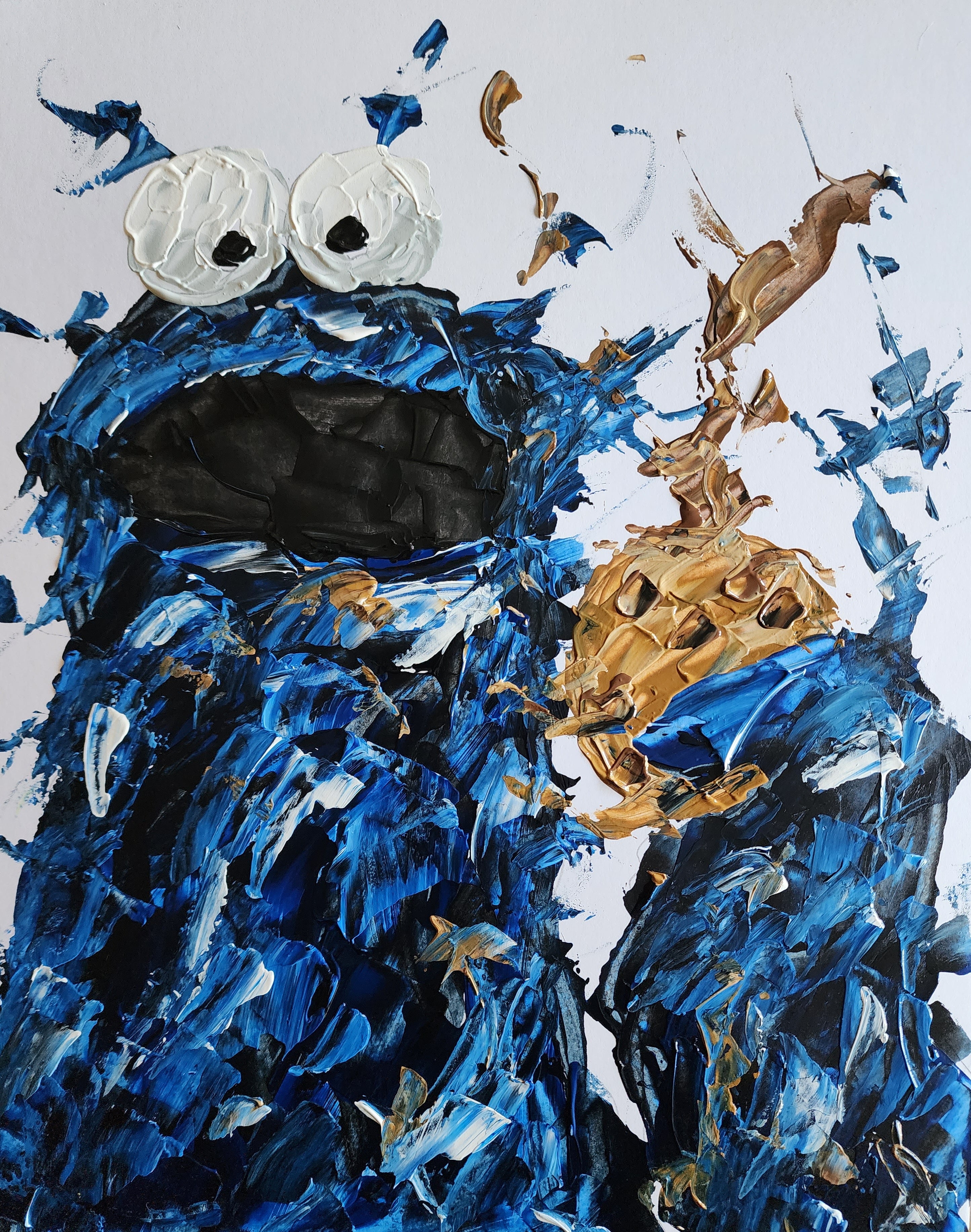 Cookie Monster 11x14