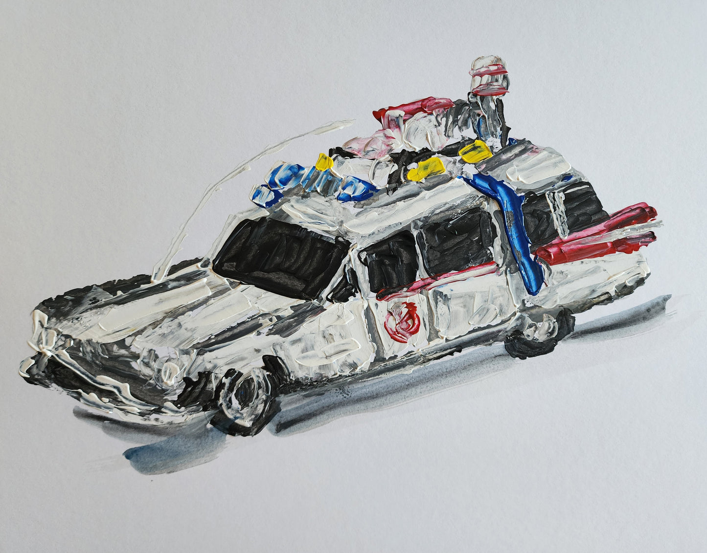 Ecto1 Ghostbusters 11x14
