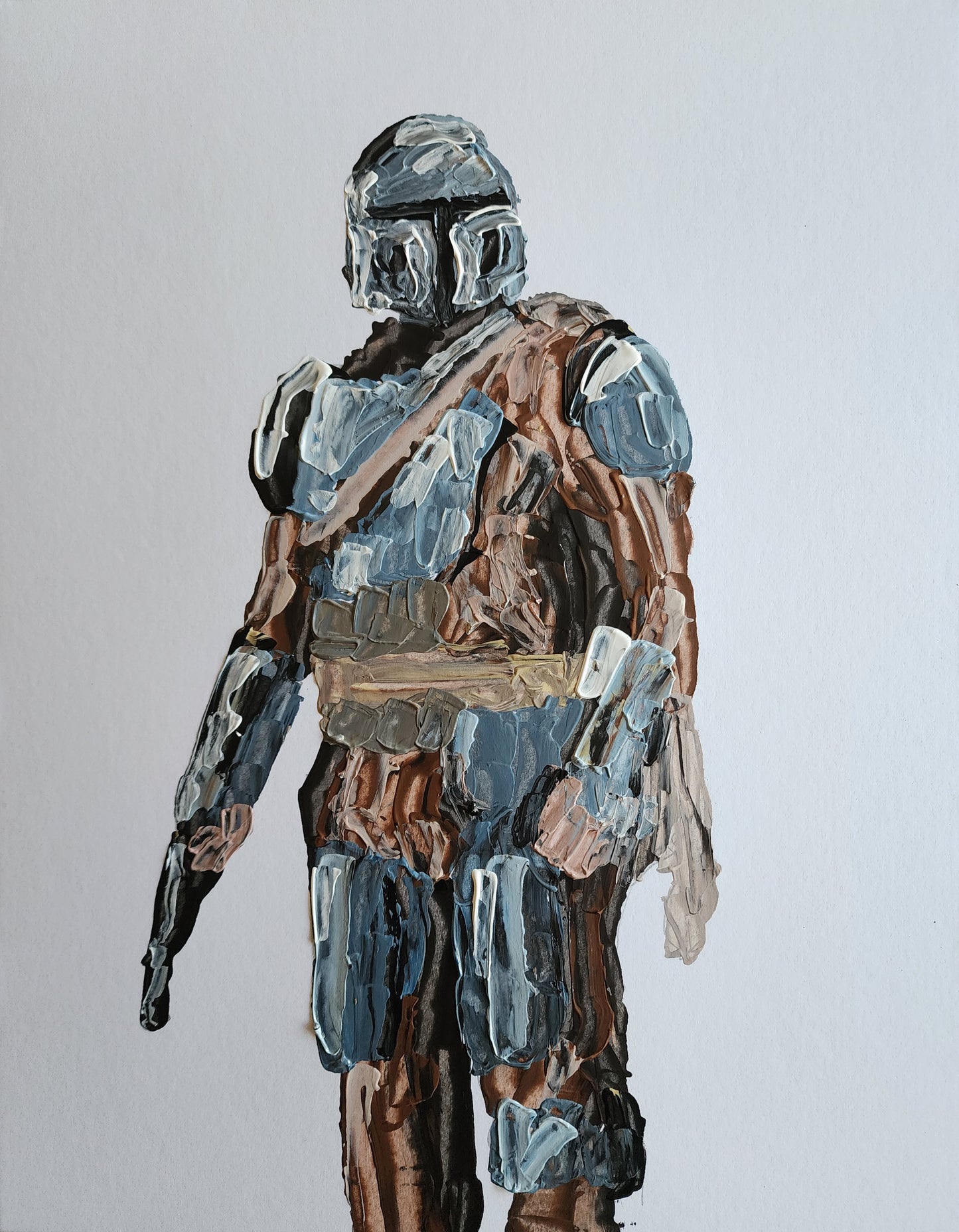 Mando 11x14 Star Wars