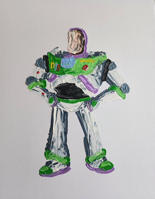 Buzz Disney Pixar 11x14