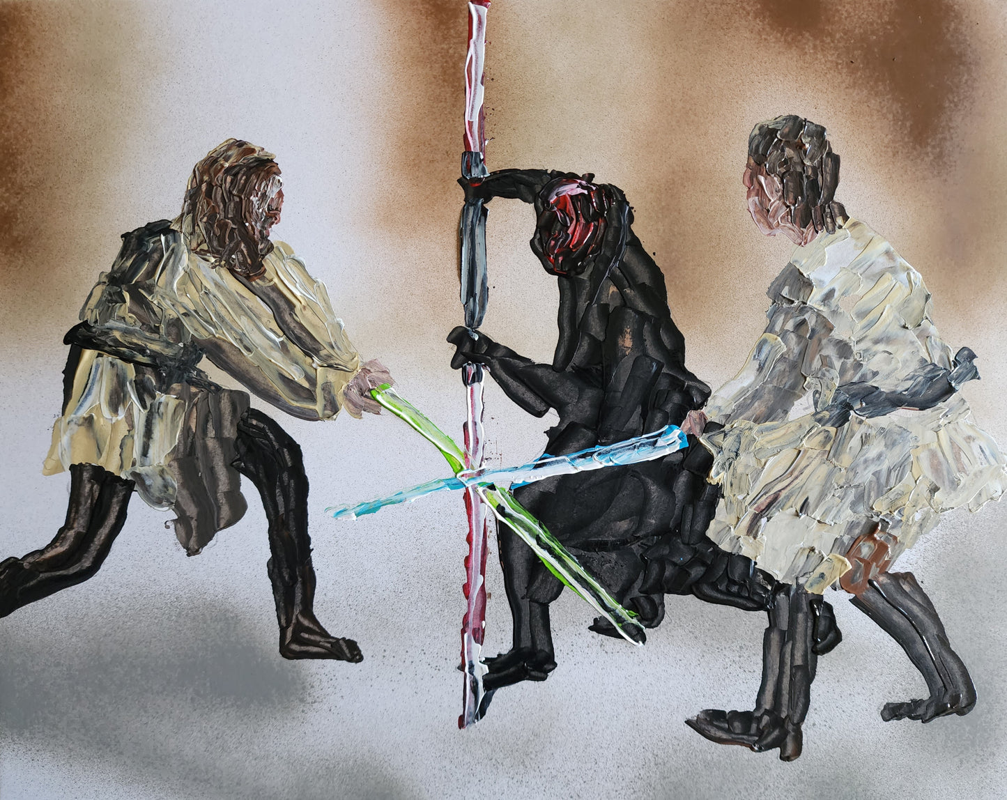 The Phantom Menace 11x14 Star Wars