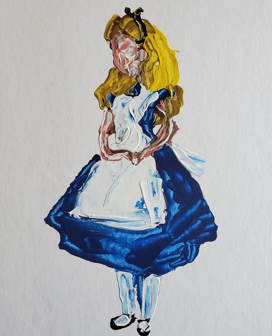 Alice in Wonderland Disney 11x14