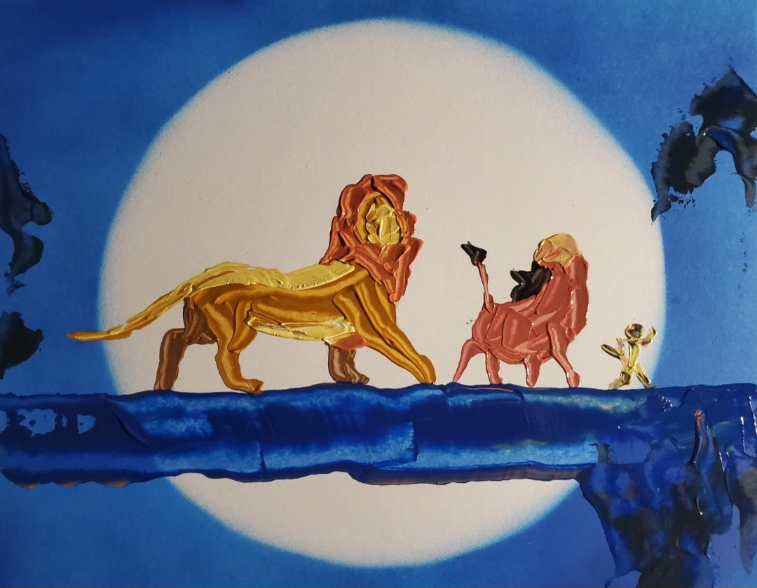 The Lion King Disney 11x14
