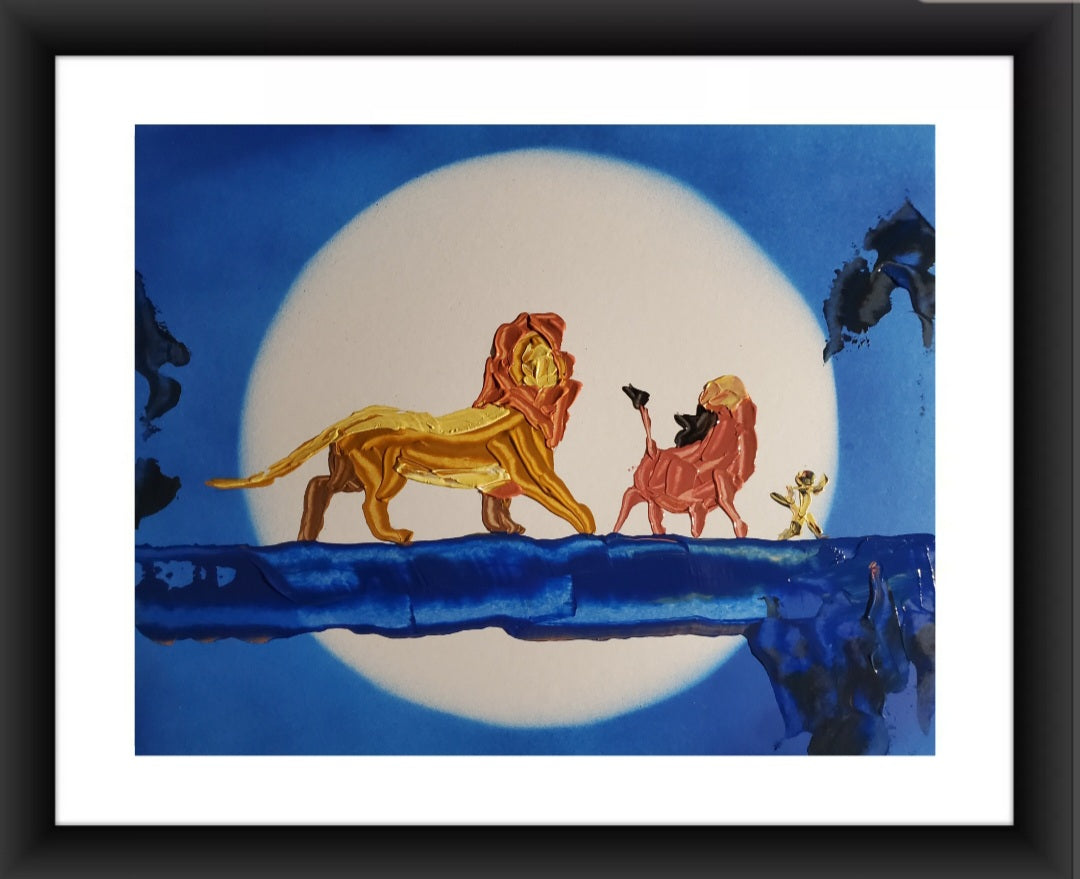 The Lion King Disney 11x14